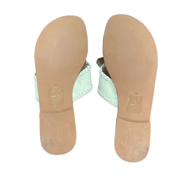 Jack Rogers Mint Sloan Sandals - Picture 2 of 2